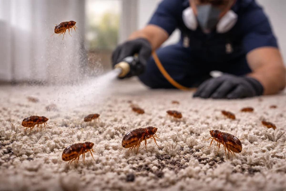 הדברת פרעושים