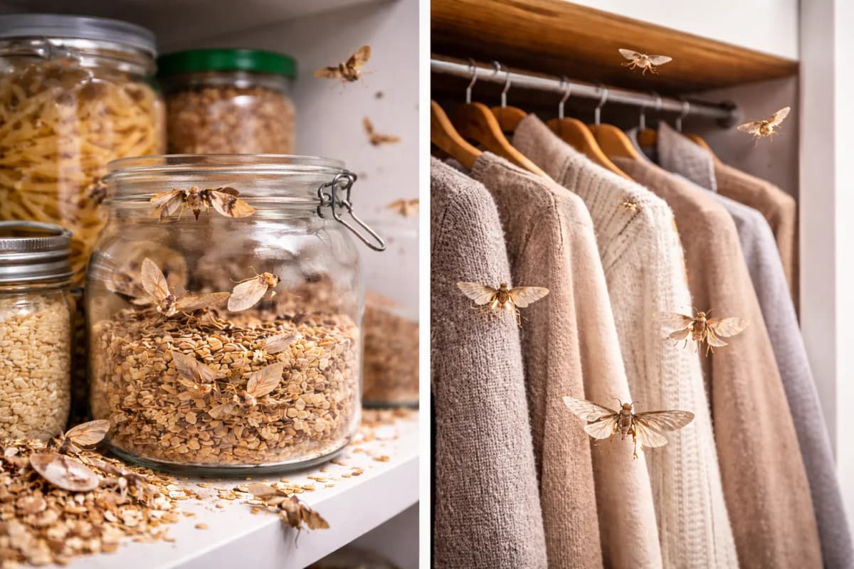 הדברת עש (מזון ובגדים)